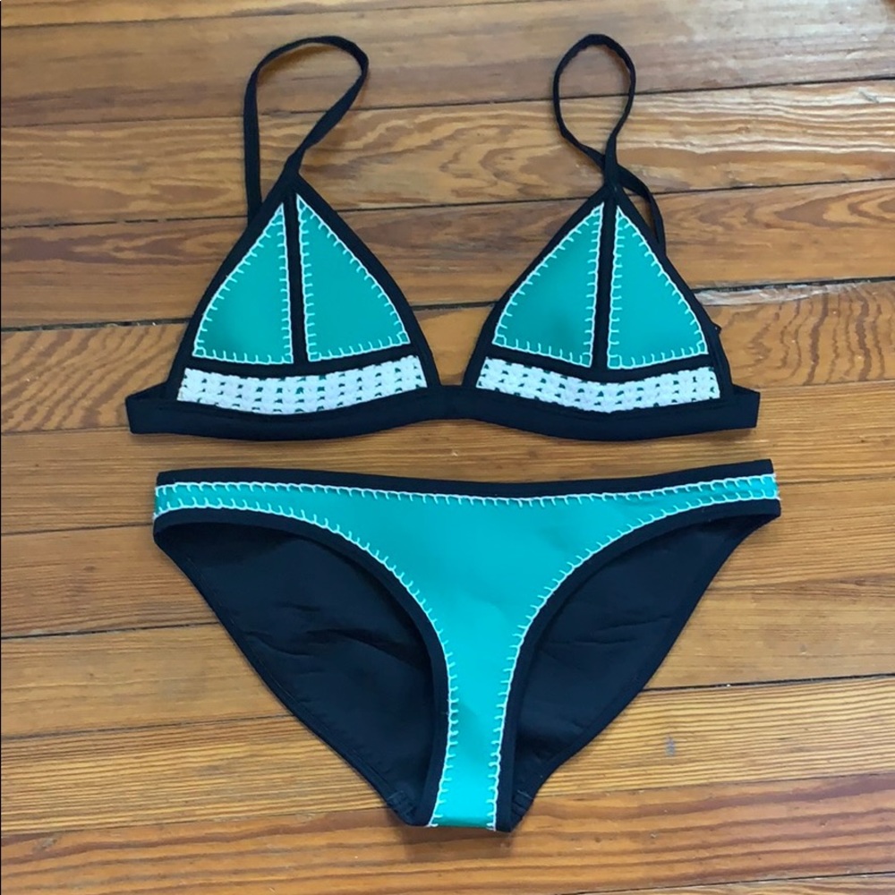 Green Triangl swimsuit